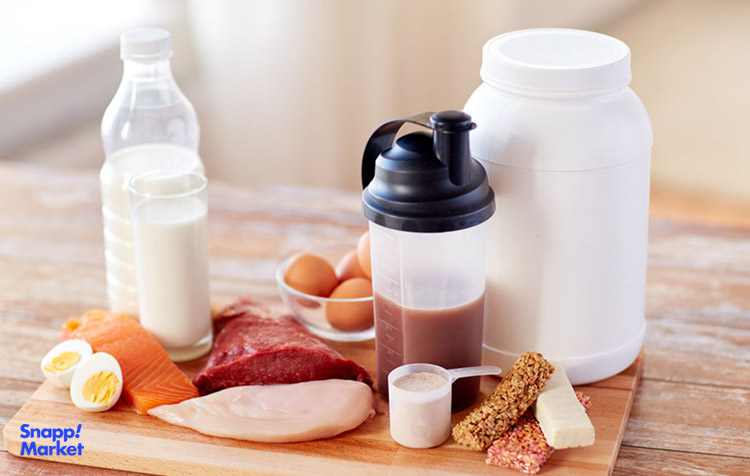 مقدار مصرف روزانه پروتئین