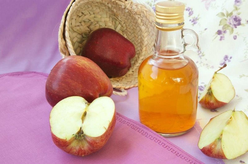 سرکه سیب و چربی مو