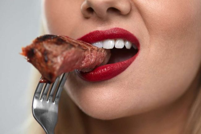 مضرات گوشت قرمز برای زنان