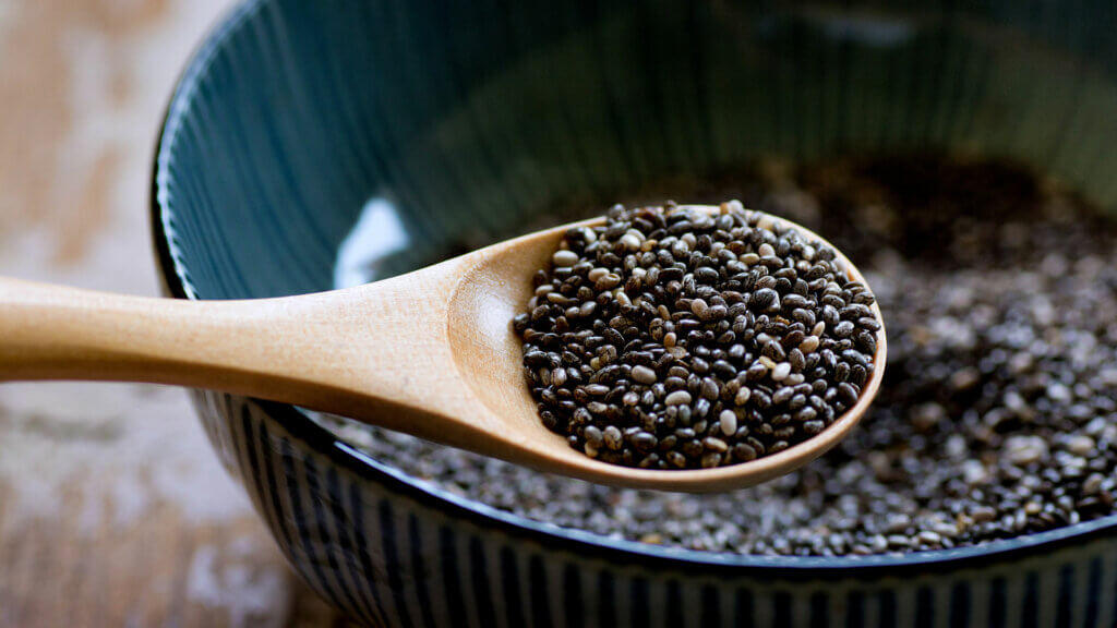 دانه چیا سرشار از منیزیم