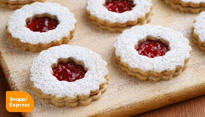 کوکی لینزر Linzer Cookies