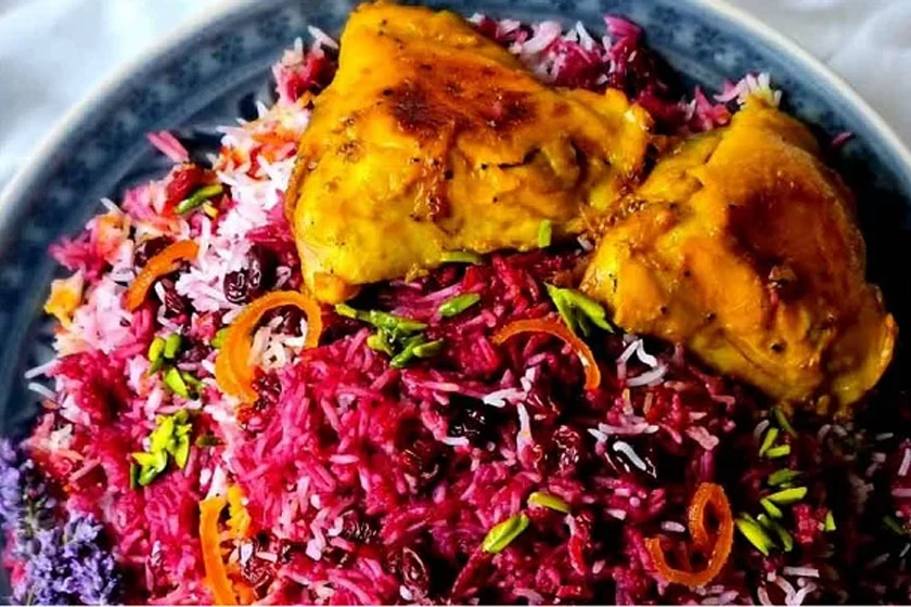 طرز تهیه آلبالو پلو