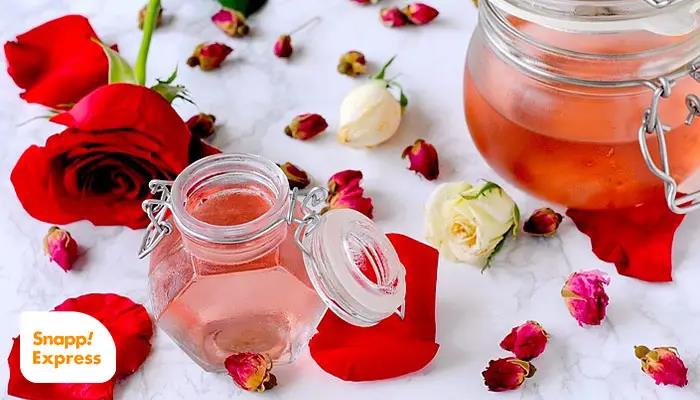 شکرک زدن مربا گل محمدی