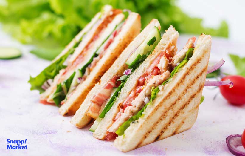 طرز تهیه ساندویچ ماکارونی