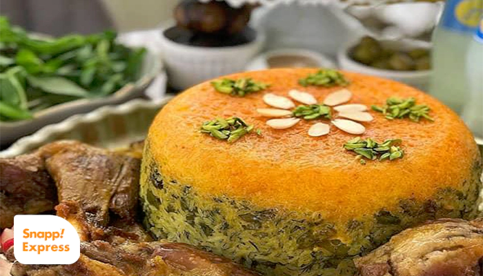 آموزش تهیه ته چین سبزیجات