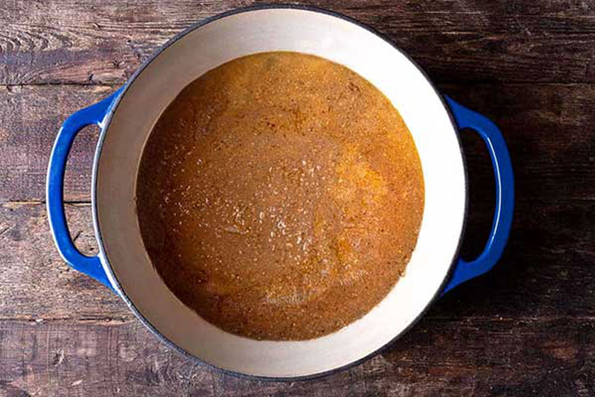 طرز تهیه فسنجون با گوشت قلقلی