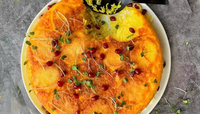 انواع ته چین سیب زمینی