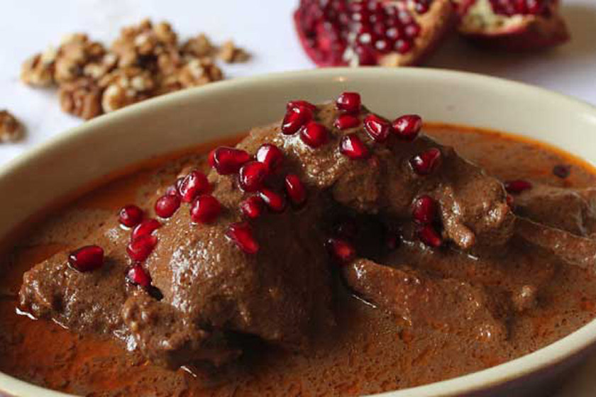 طرز تهیه فسنجون با مرغ