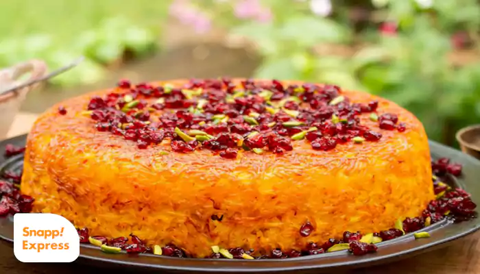 ته چین سیب زمینی رنده شده