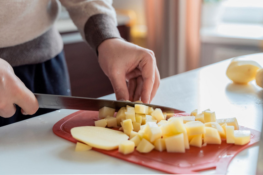 طرز تهیه استانبولی ساده با سیب زمینی