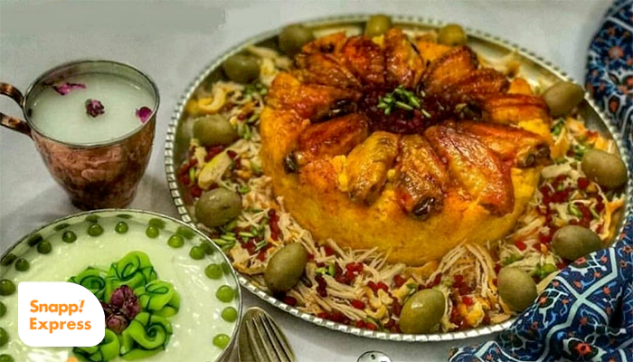 طرز تهیه ته دیگ مرغ با برنج