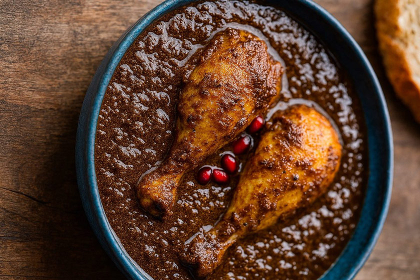 طرز تهیه فسنجون با مرغ