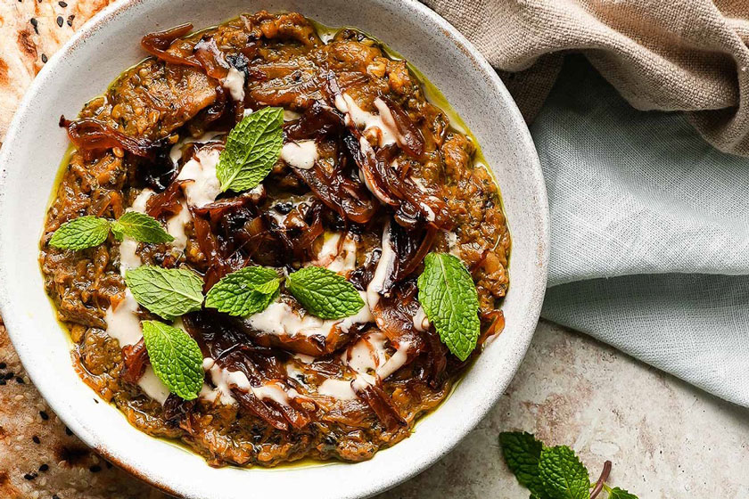 طرز تهیه کشک بادمجان رژیمی