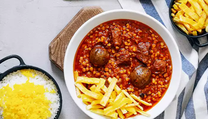 آبکی شدن خورشت قیمه