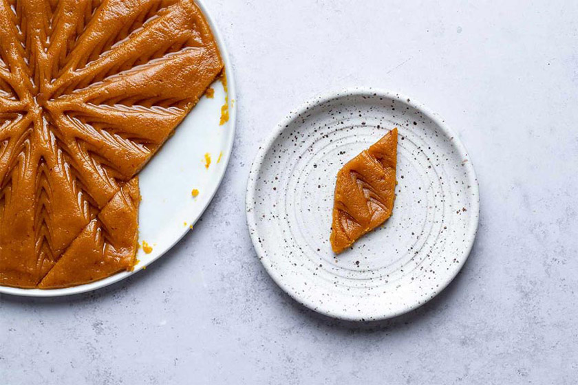 طرز تهیه حلوای زعفرانی