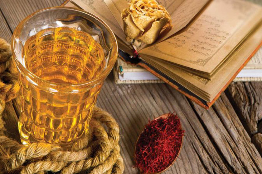 تهیه شربت زعفران مجلسی