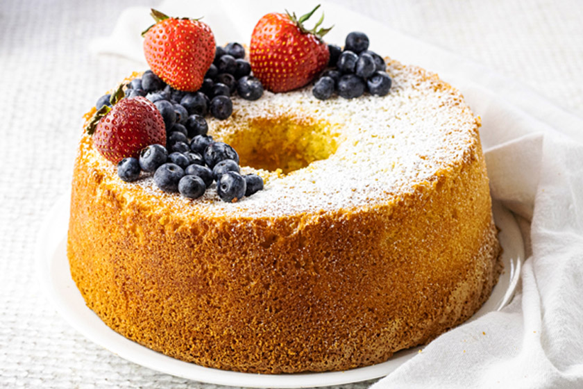 طرز تهیه کیک شیفون