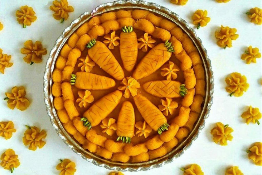 طرز تهیه حلوای هویج