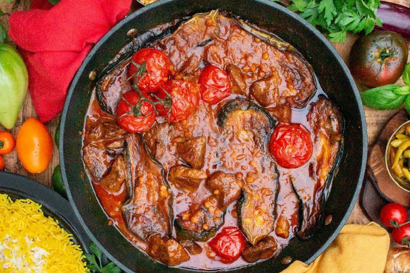طرز تهیه خورشت بادمجان