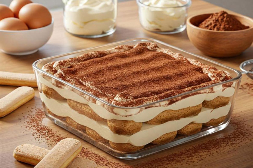 طرز تهیه تیرامیسو