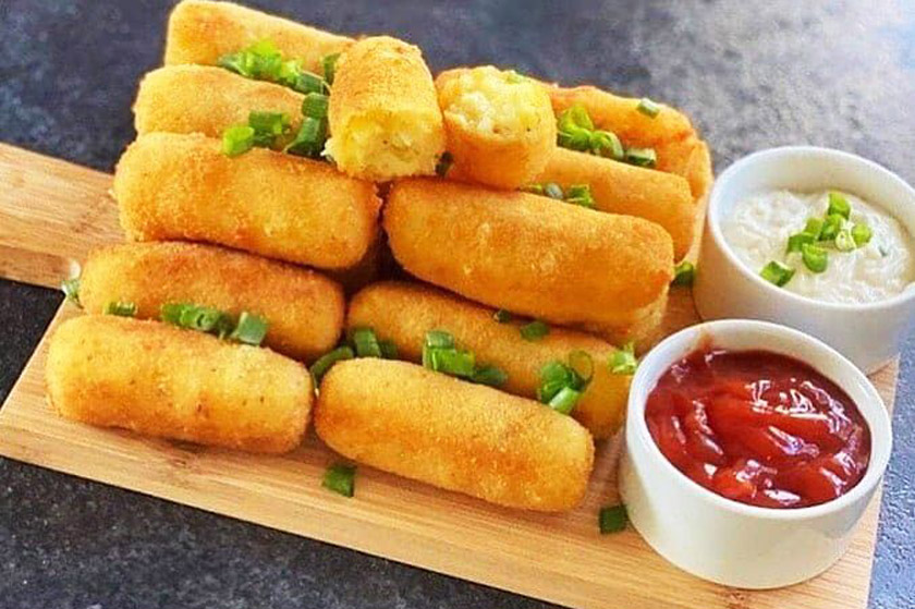 انواع غذا با سوسیس