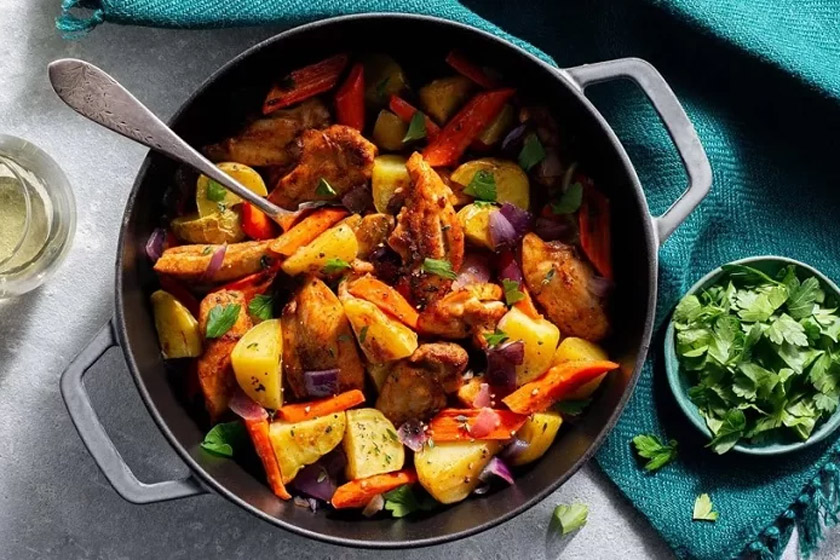 طرز تهیه خوراک مرغ