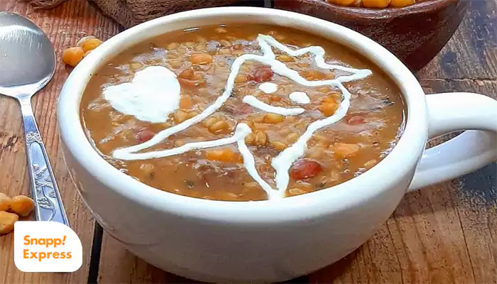 آش دندونی با سیرابی