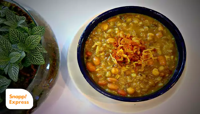 طرز تهیه آش دندونی ساده