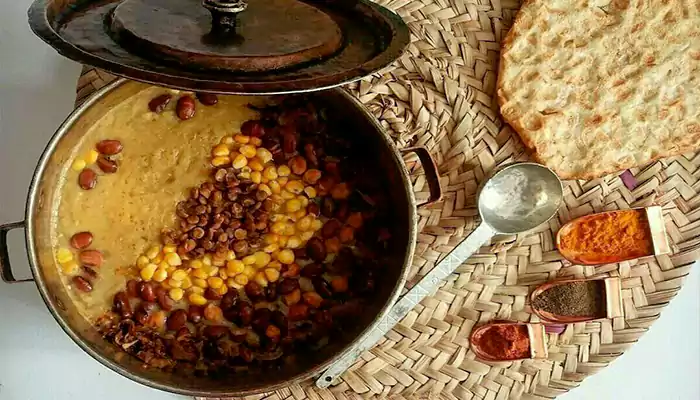 طرز تهیه آش دندونی