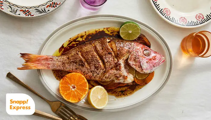 طرز تهیه حشو ماهی با رب انار