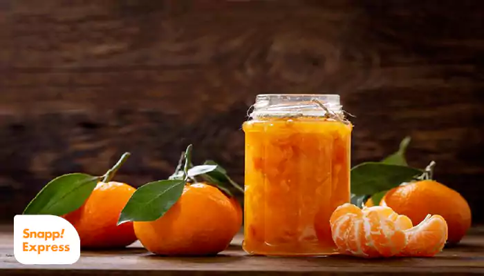 مارمالاد نارنگی با ژلاتین