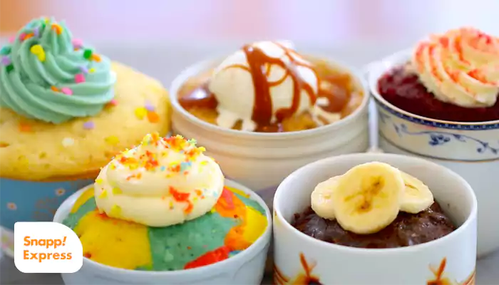 روش پخت کیک فنجانی در فر