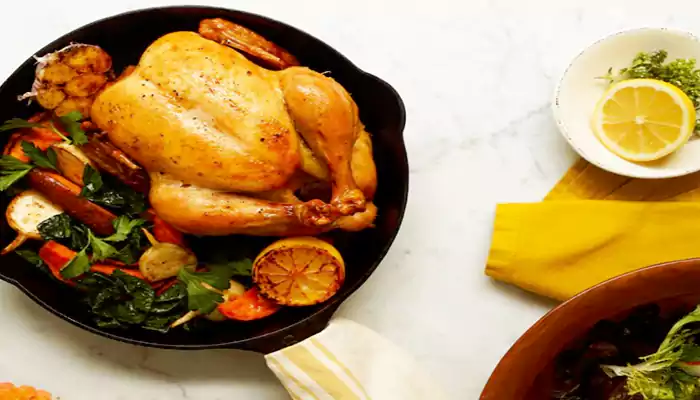 طرز تهیه مرغ در فر