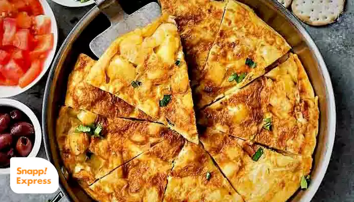 غذای حاضری برای شام با سیب زمینی؛ املت سیب زمینی اسپانیایی