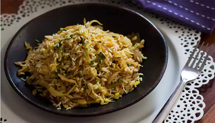 کلم پلو تهرانی