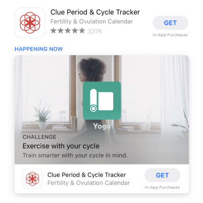 clue اپلیکیشن زنان پریود