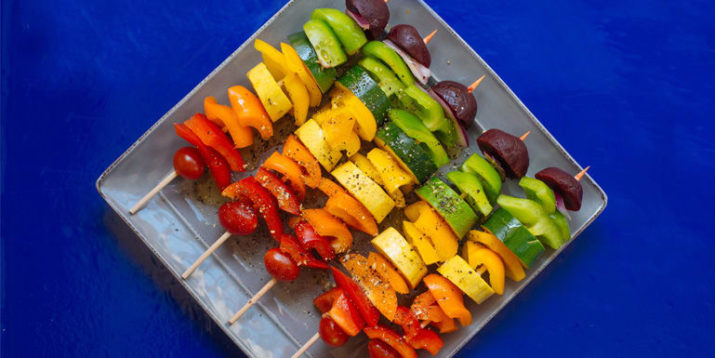 نکاتی برای طرز تهیه کباب سبزیجات