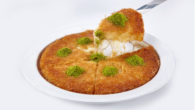 کونافه کنافه شیرینی قطر Kunafa