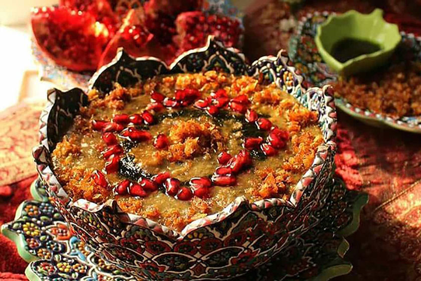 طرز تهیه آش انار