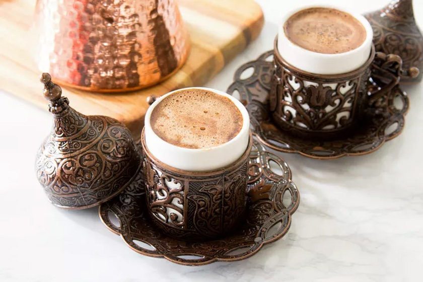 طرز دم کردن قهوه ترک