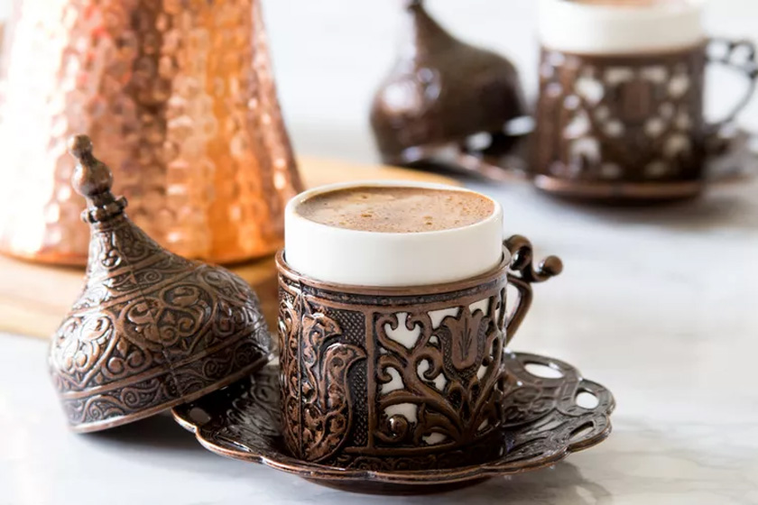 طرز دم کردن قهوه ترک