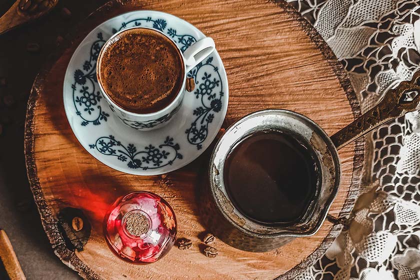 طرز دم کردن قهوه ترک