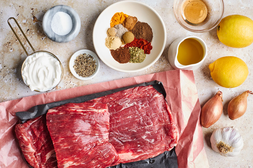 طرز تهیه شاورمای گوشت لبنانی