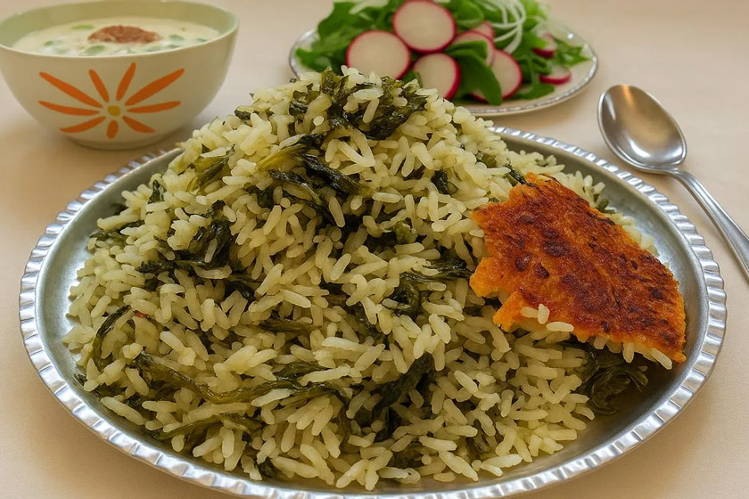 طرز تهیه والک پلو
