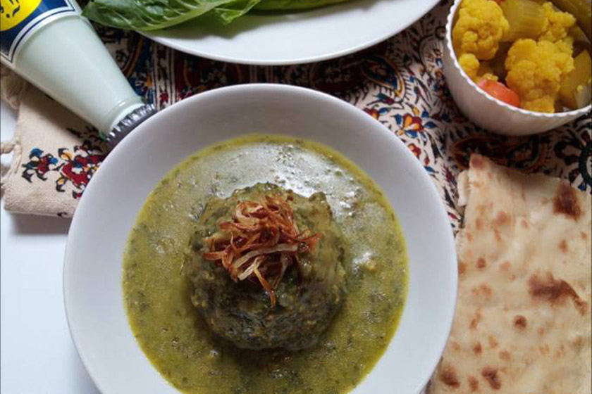 طرز تهیه کوفته سبزی شیرازی