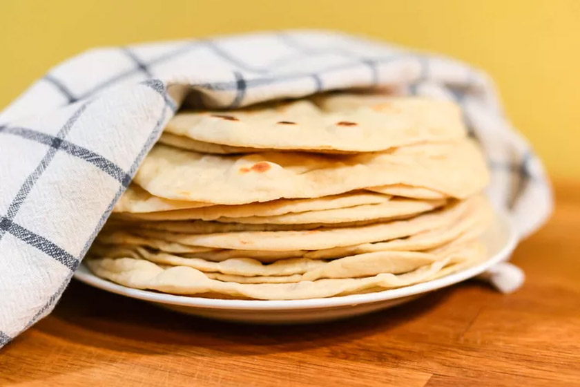طرز تهیه تاکو سبزیجات