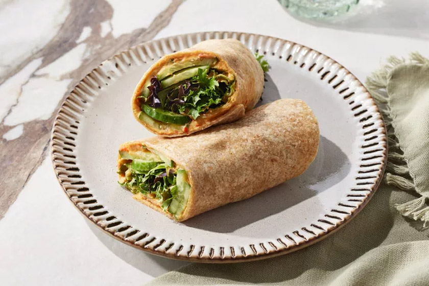 طرز تهیه رپ خیار و حمص