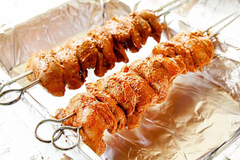 طرز تهیه دنر کباب مرغ