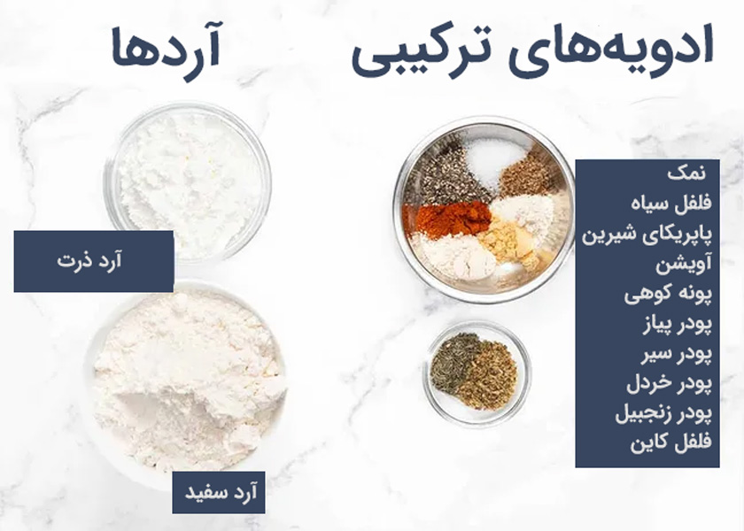 طرز تهیه چیکن کورن