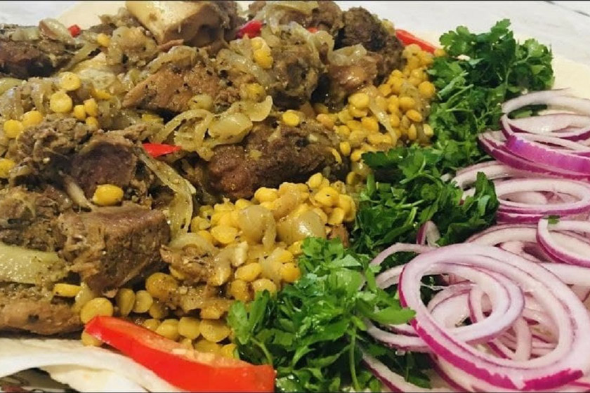 طرز تهیه دو پیازه افغانی